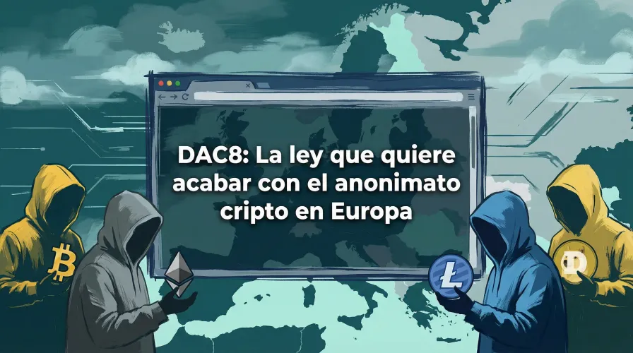 🚨 DAC8: Das Gesetz, das die Krypto-Anonymität in Europa beenden will