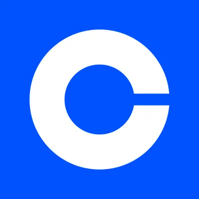 Logo von Coinbase